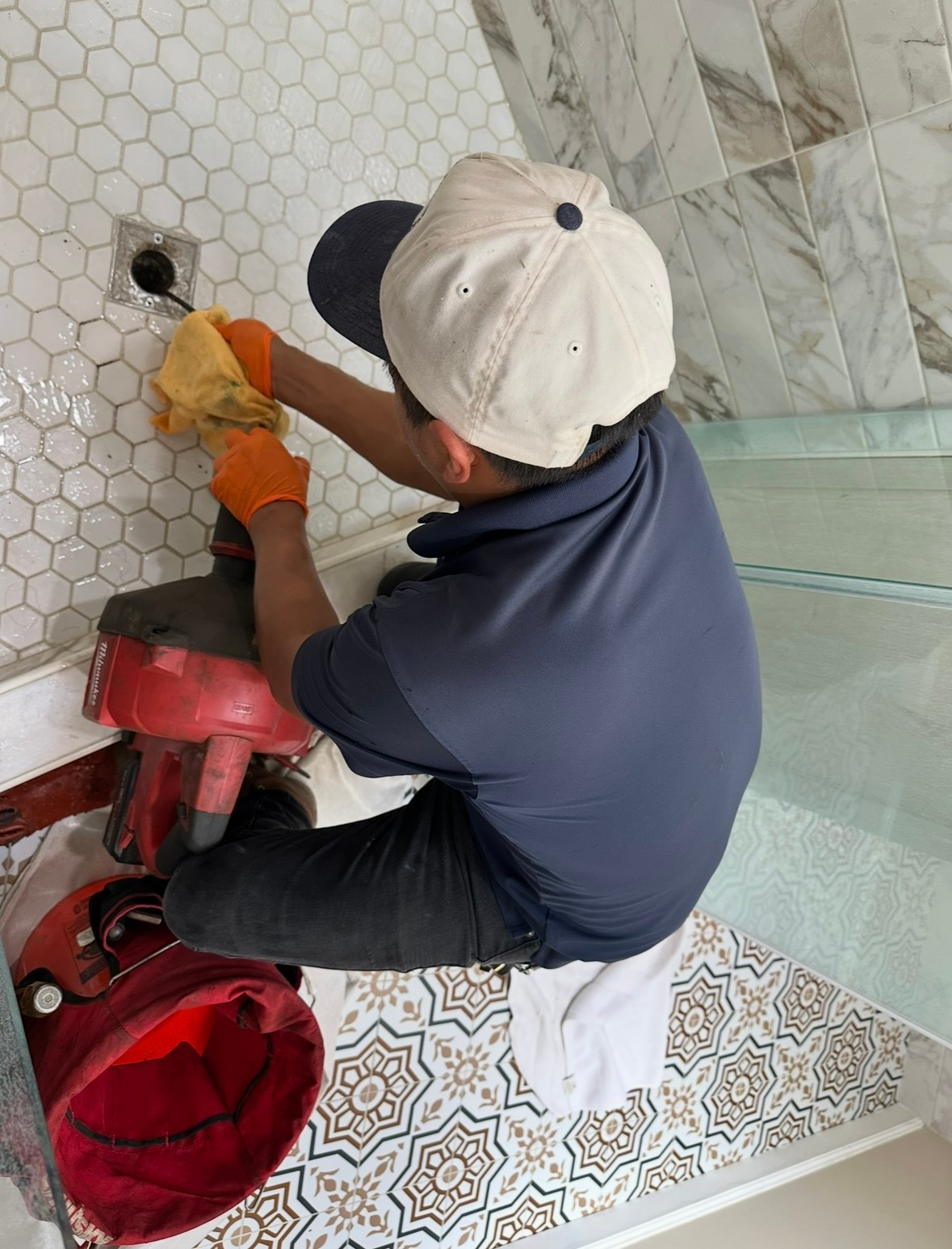 Shower drain repair